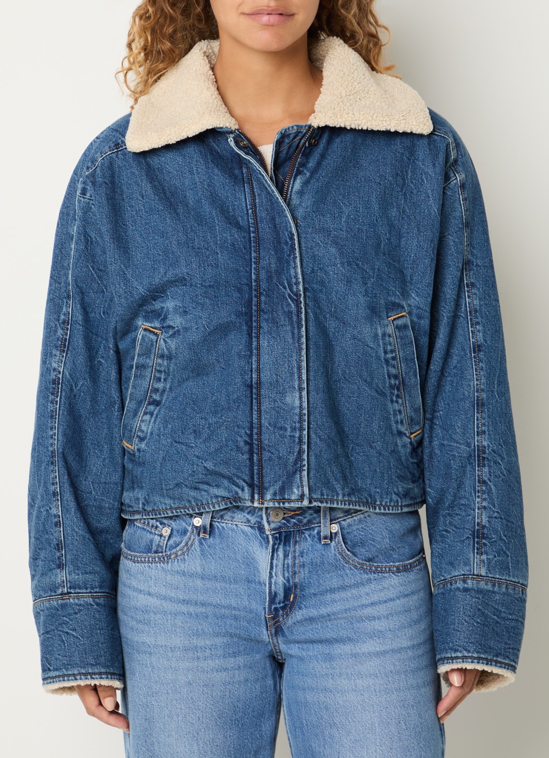 Levi's Spijkerjas met steekzakken - detail 3 donkerblauw