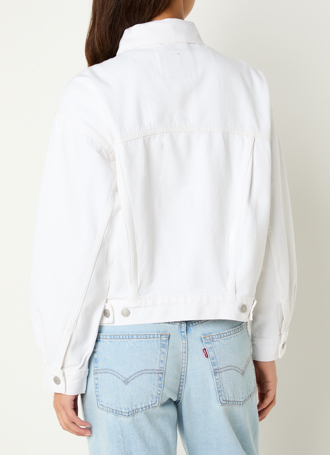 Levi's Spijkerjas met steekzakken - achterkant gebroken wit