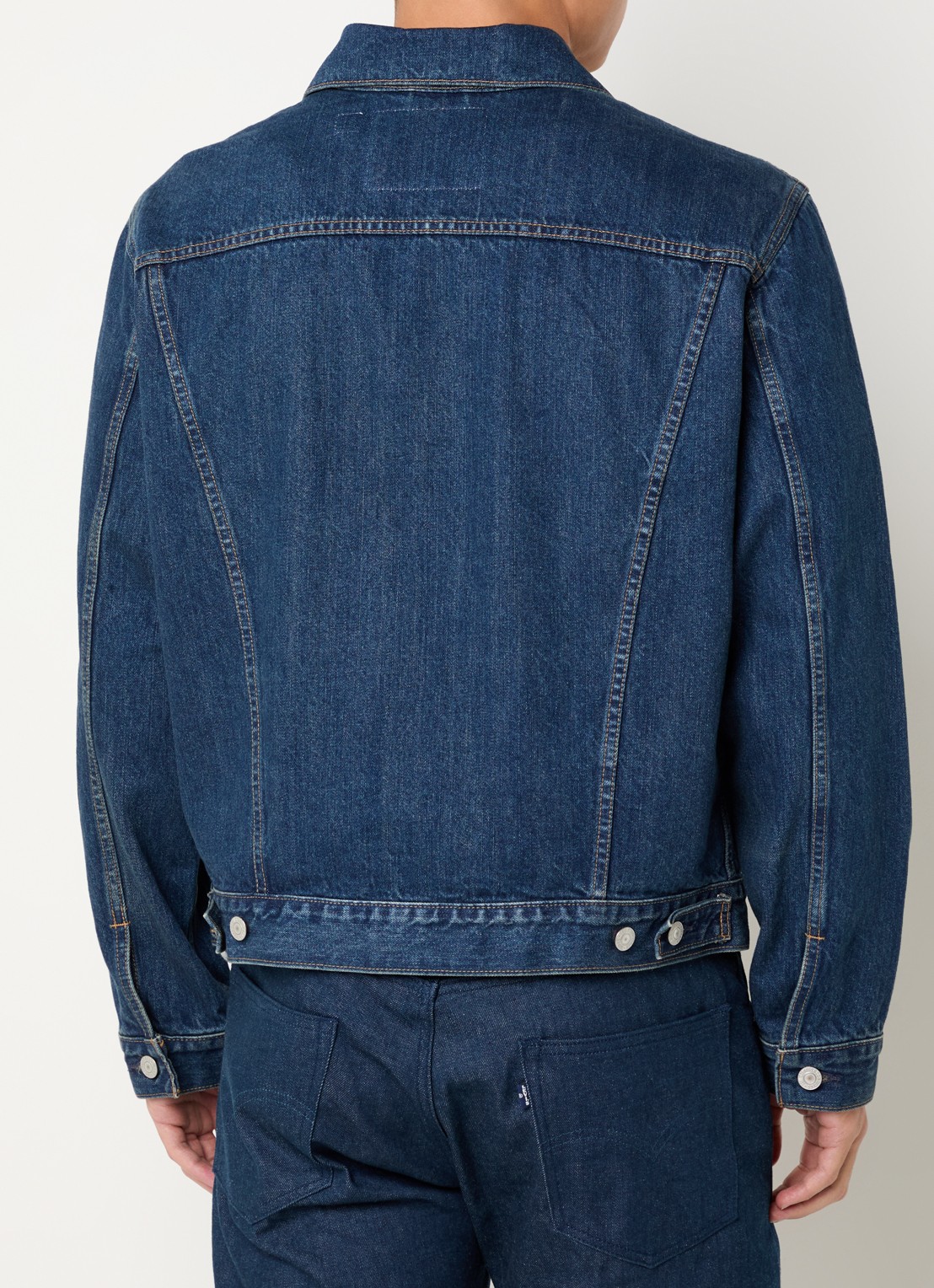 Levi's Spijkerjas met steekzakken - achterkant indigo