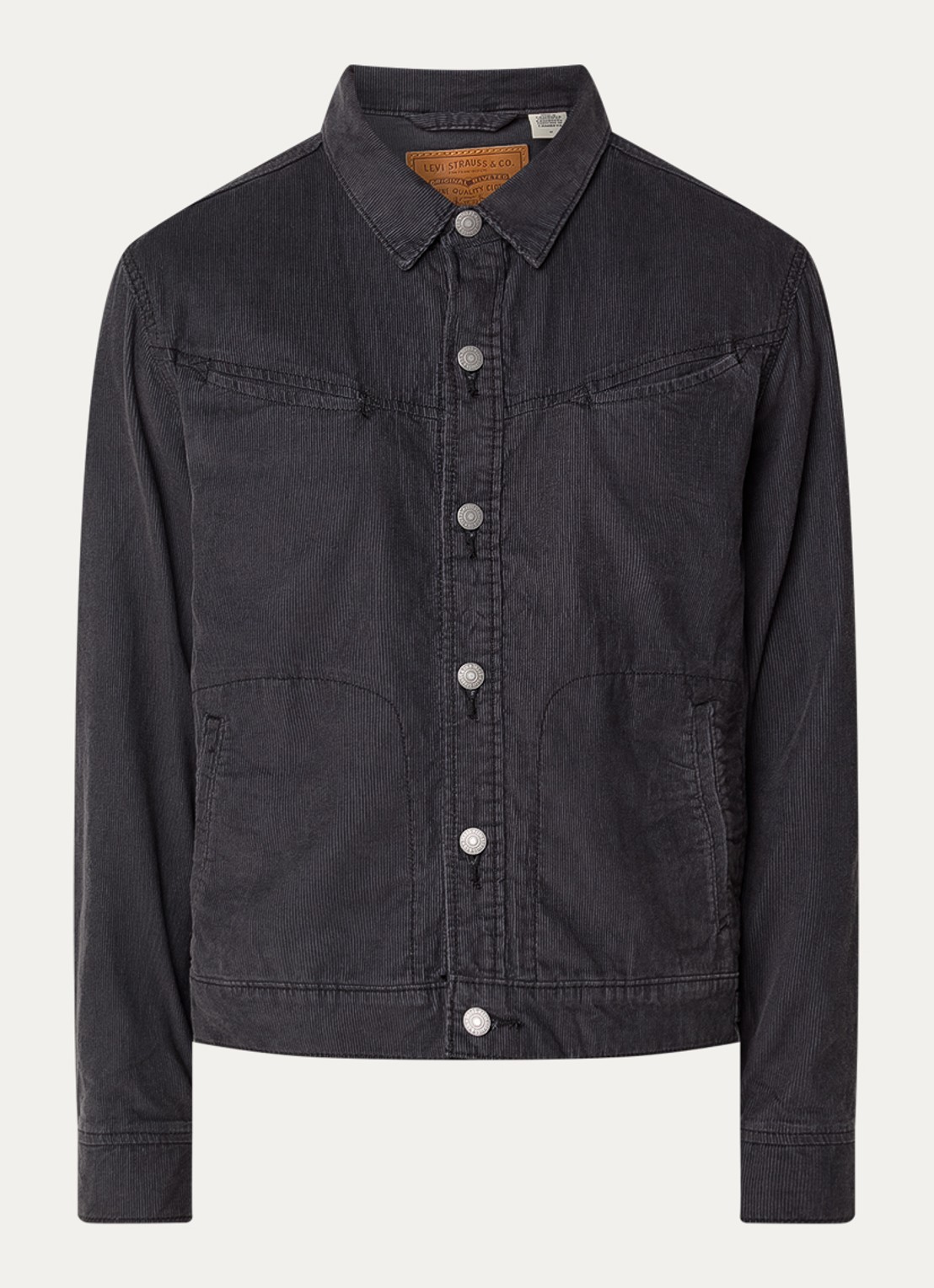 Levi's Spijkerjas met steekzakken - voorkant 2 zwart
