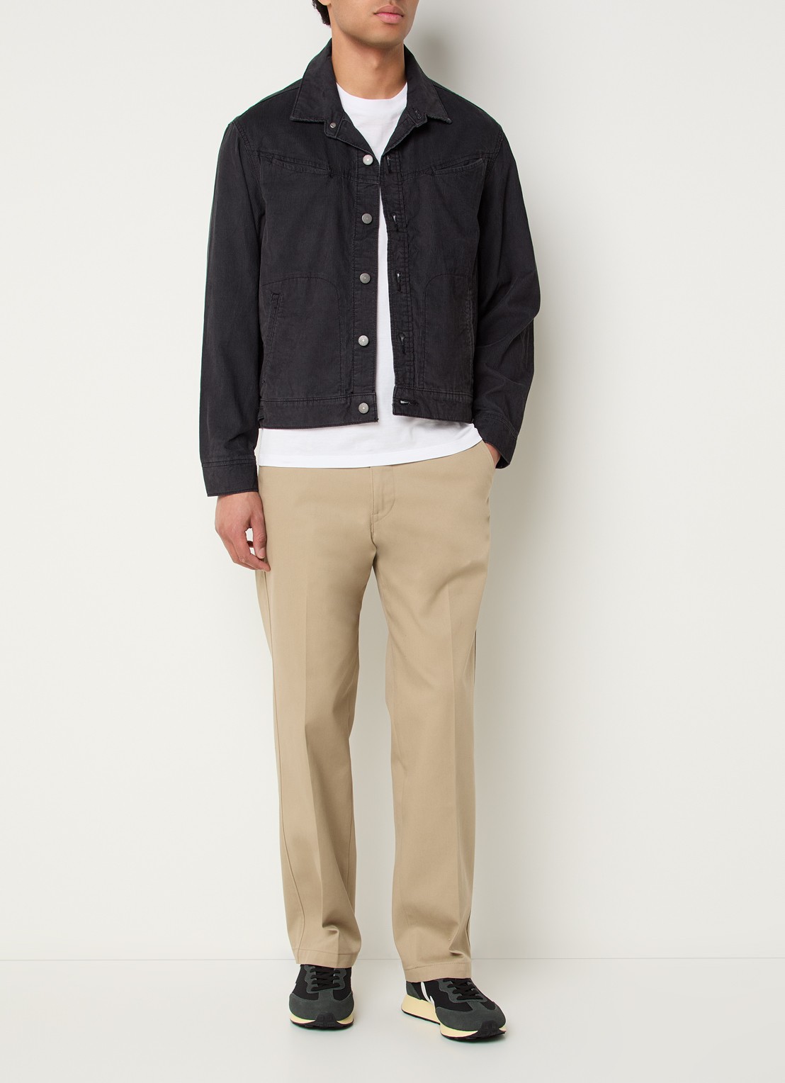Levi's Spijkerjas met steekzakken - voorkant 3 zwart