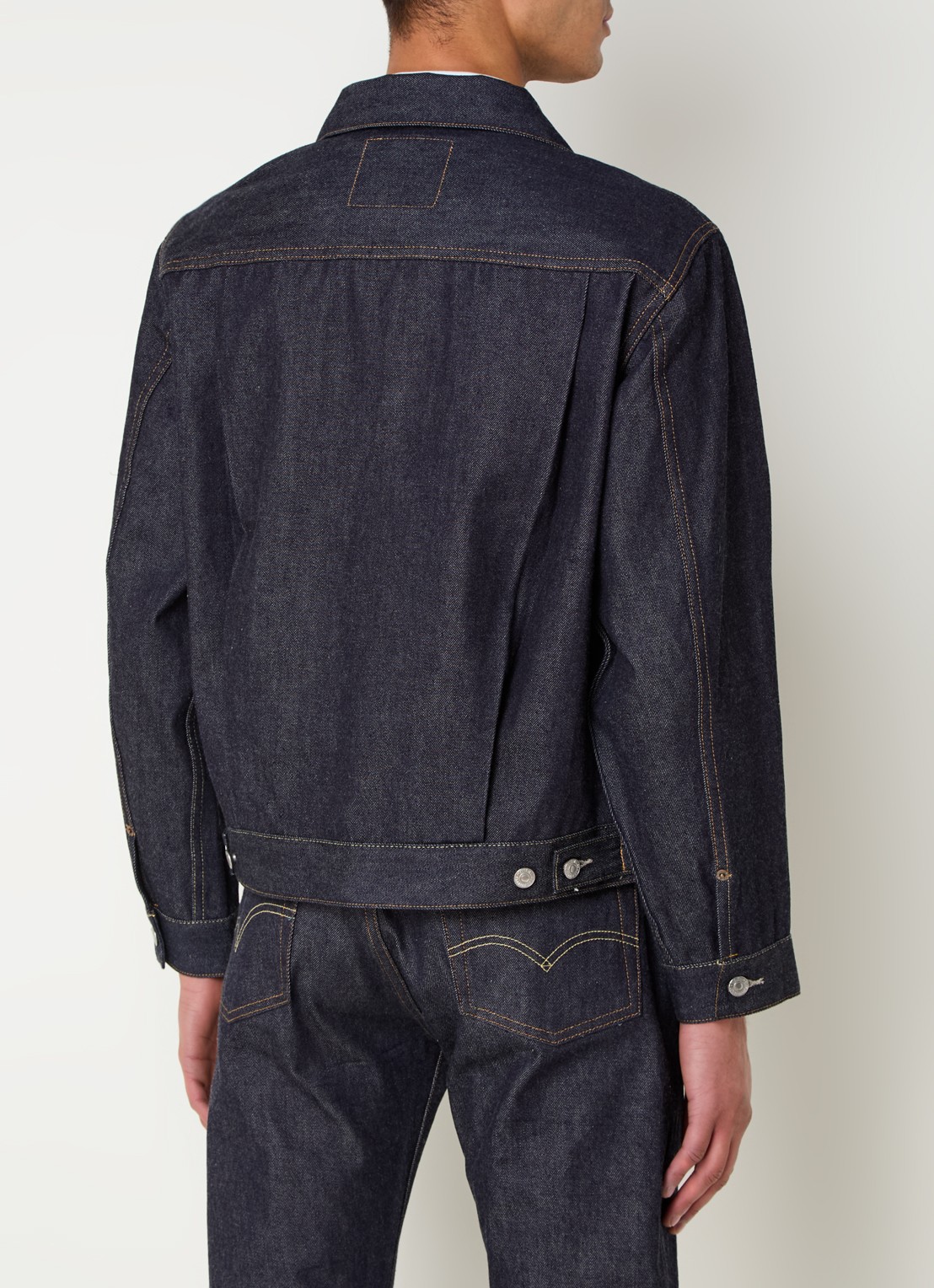 Levi's Spijkerjas van  katoen met klepzakken - achterkant indigo