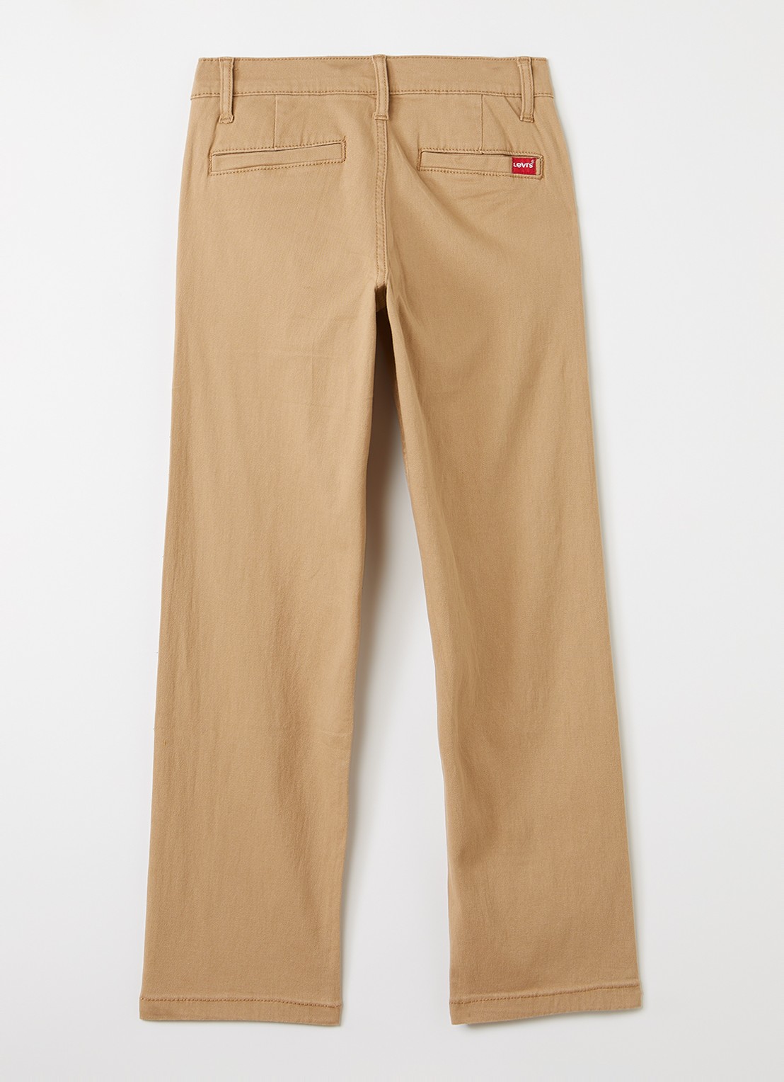 Levi's Straight fit chino met steekzakken - voorkant 2 camel