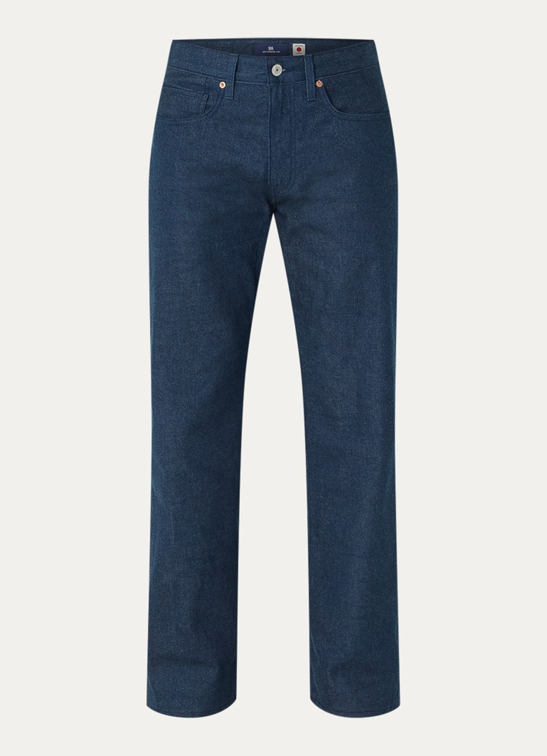 Levi's Straight leg jeans met donkere wassing en steekzakken - voorkant 2 indigo