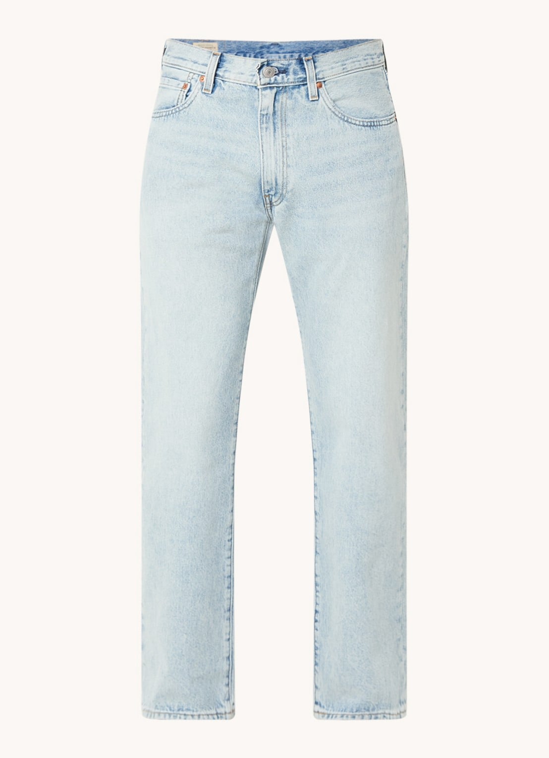 Levi's Straight leg jeans met lichte wassing - voorkant 4 indigo