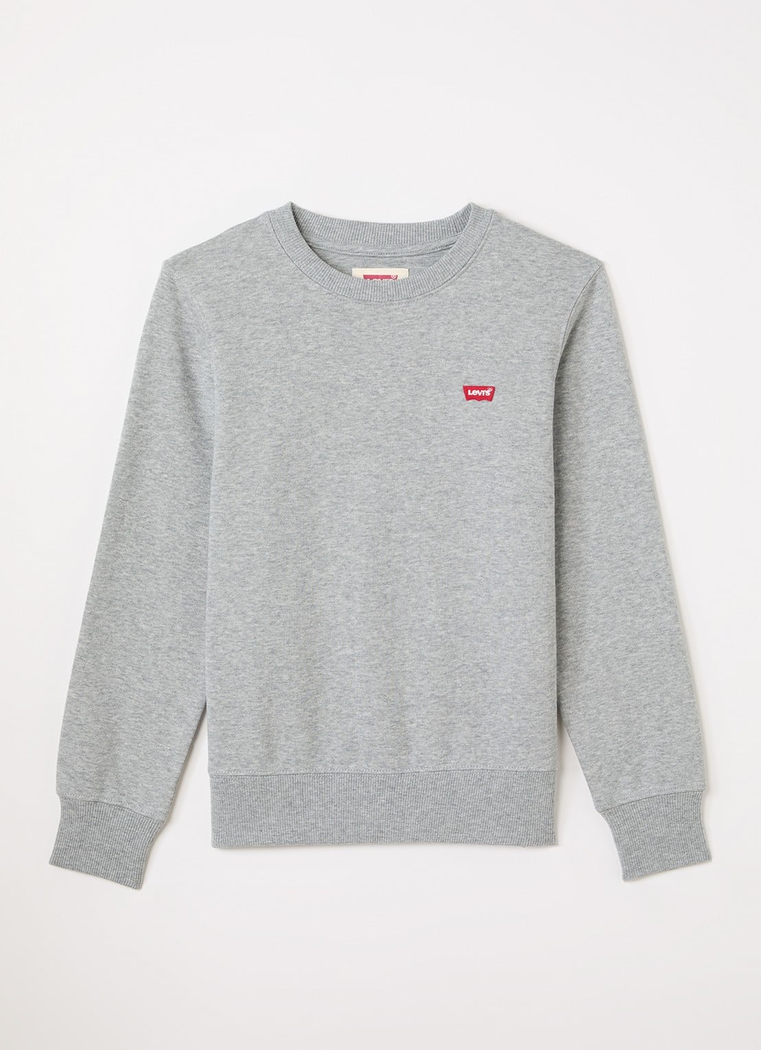 Levi's Sweater met gemêleerd dessin - voorkant 2 grijs