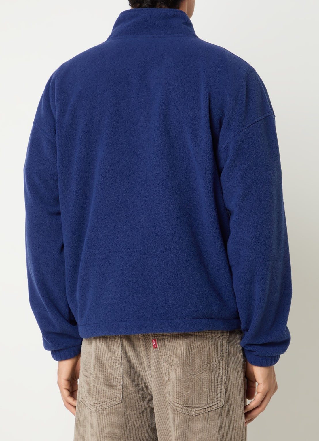 Levi's Sweater met halve rits - achterkant 2 royalblauw