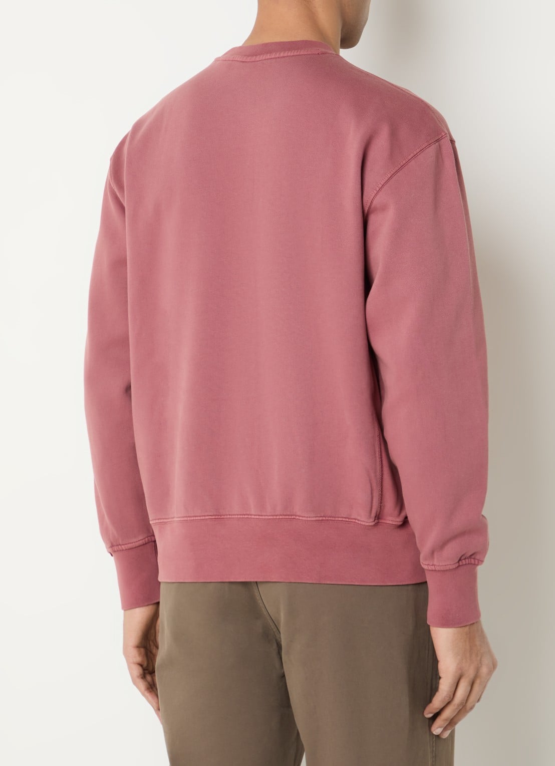 Levi's Sweater met logo - achterkant 3 steenrood