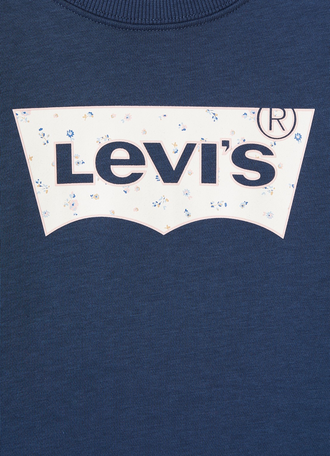 Levi's Sweater met logoprint - detail 3 indigo