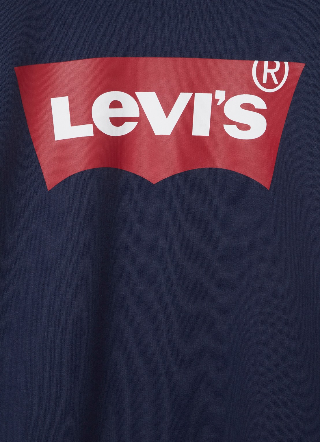 Levi's Sweater met logoprint - detail 3 blauw