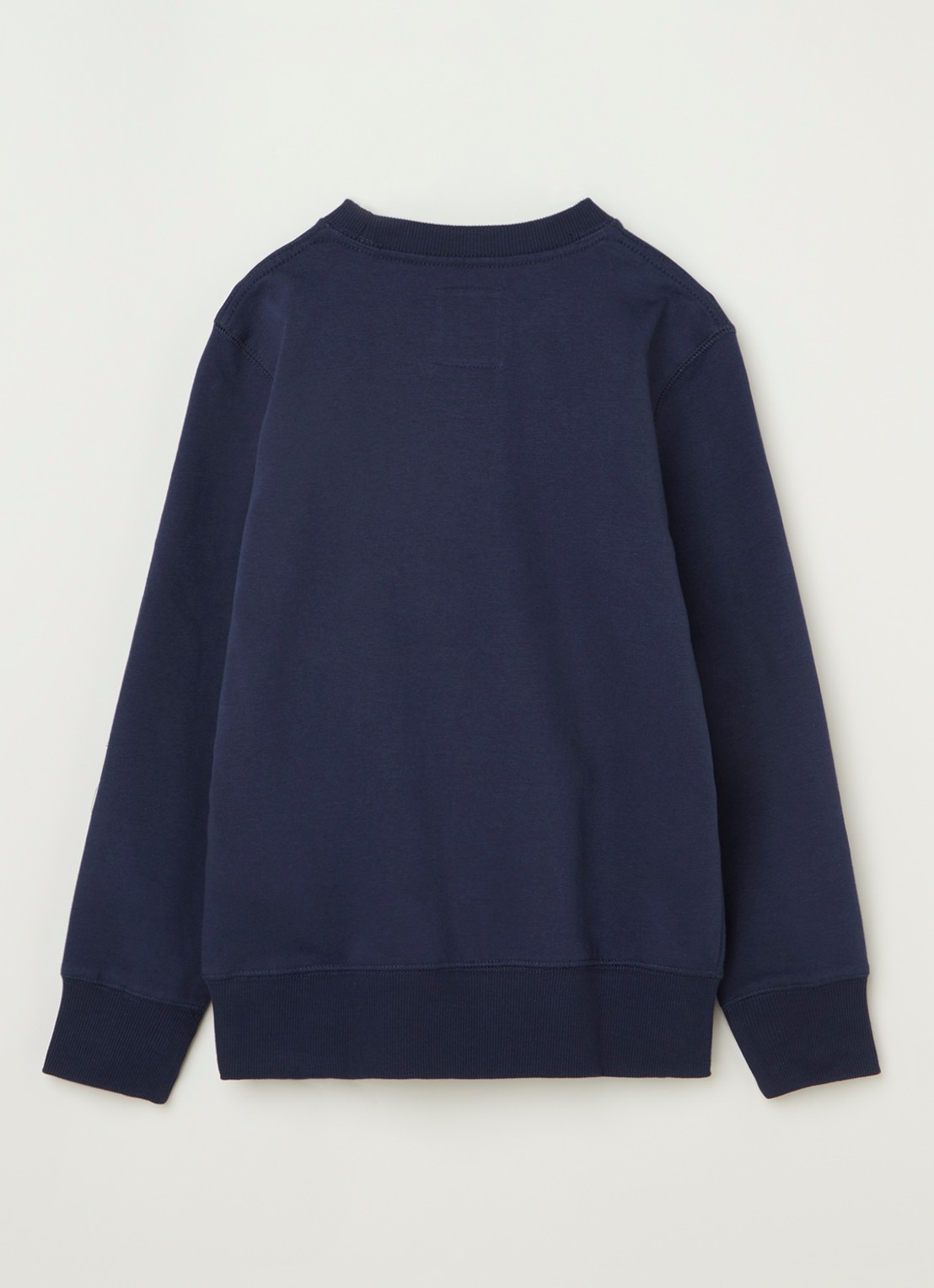 Levi's Sweater met logoprint - voorkant 2 blauw