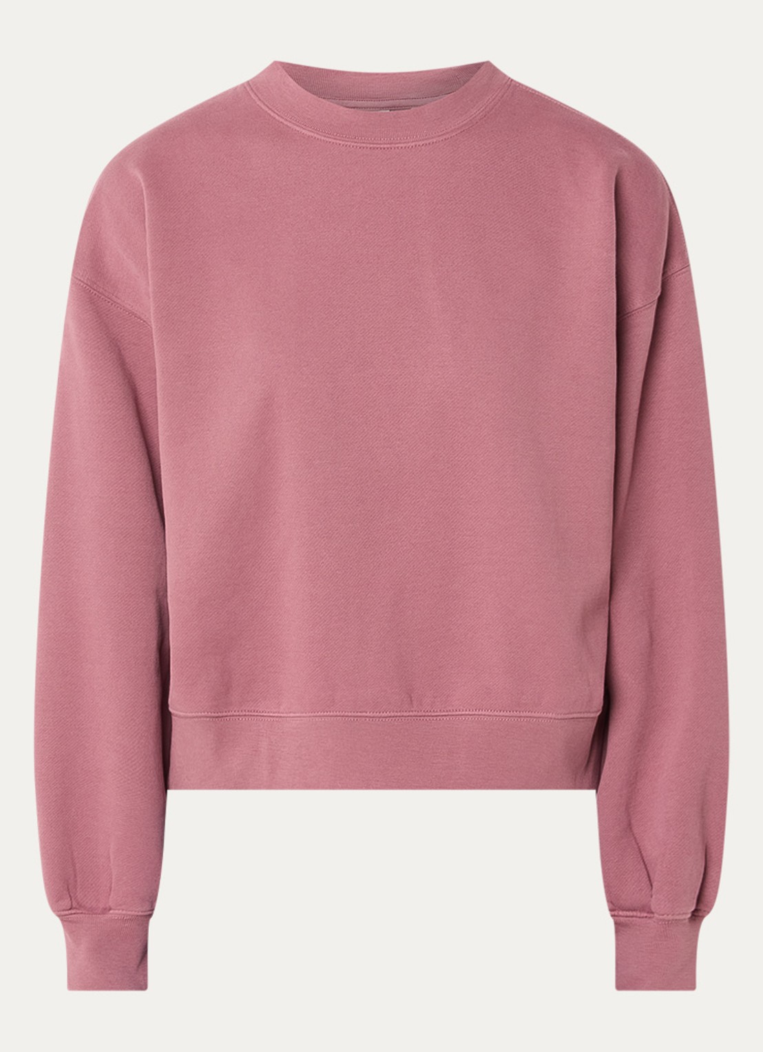 Levi's Sweater met ronde hals - voorkant 3 steenrood