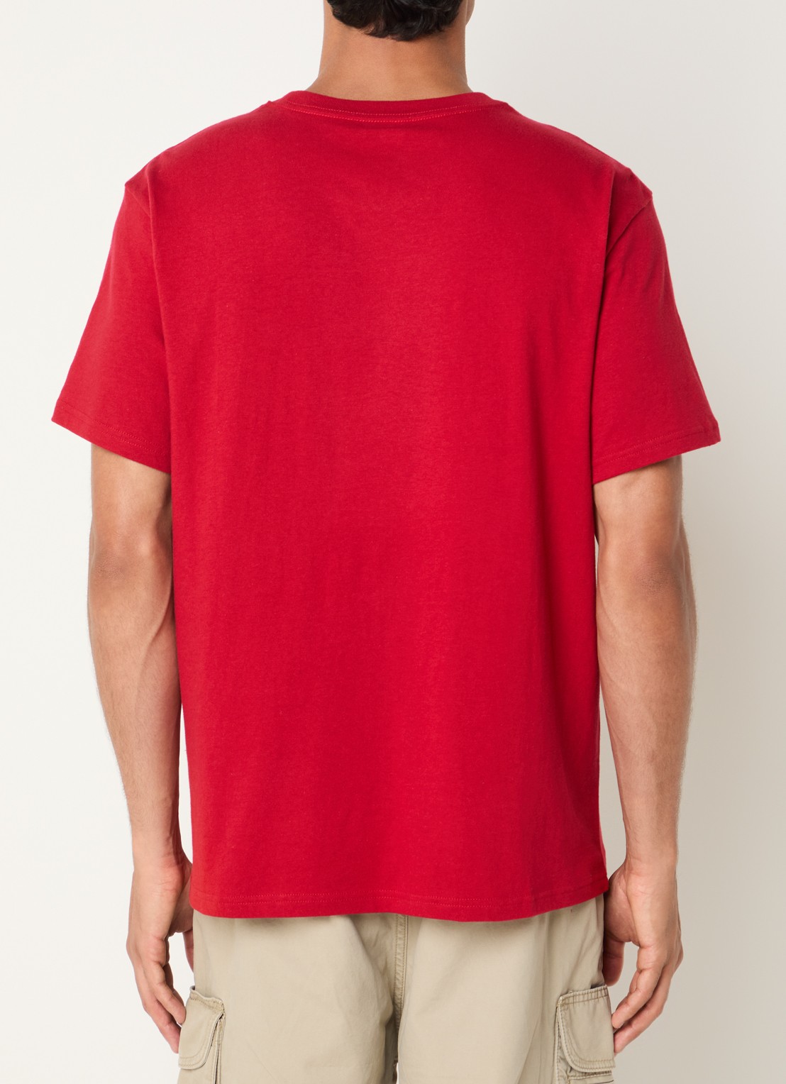 Levi's T-shirt met front- en backprint - achterkant 3 rood