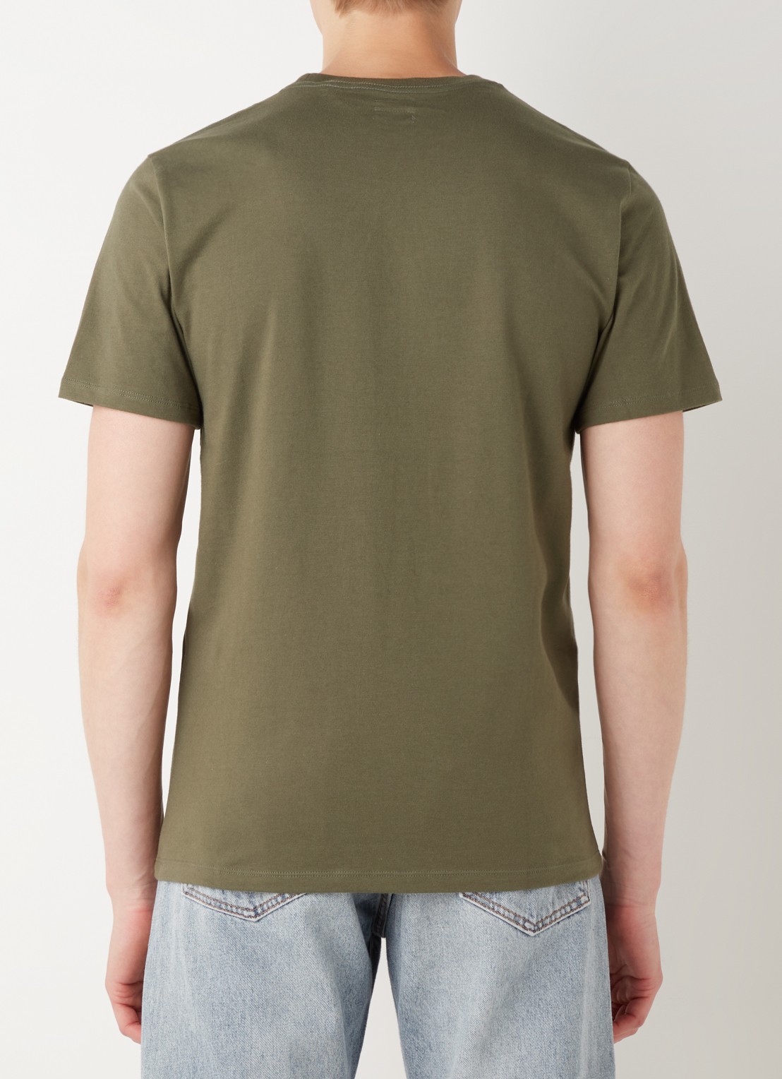 Levi's T-shirt met logo - achterkant 2 groen