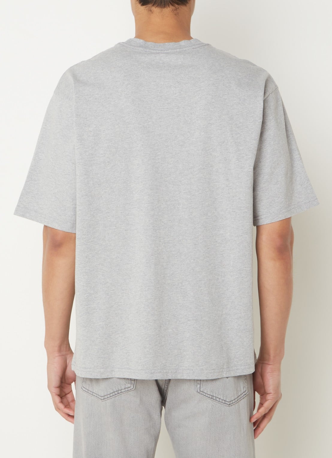 Levi's T-shirt met logo - achterkant 3 grijsmele