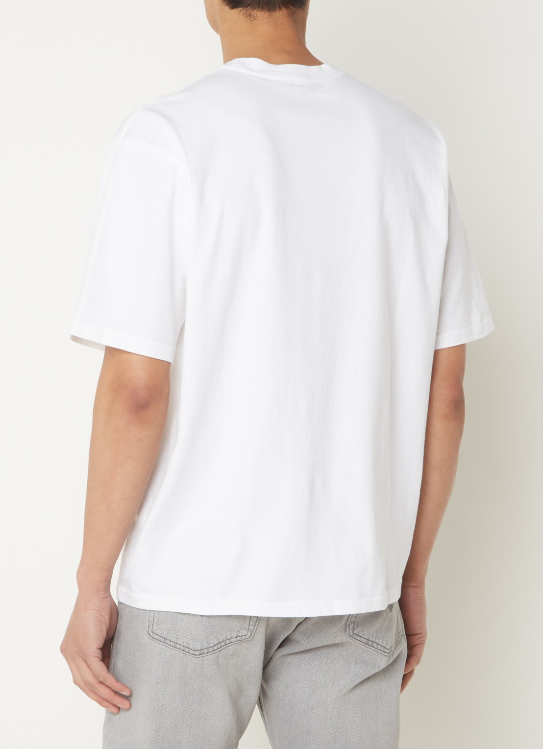 Levi's T-shirt met logo - achterkant 4 wit