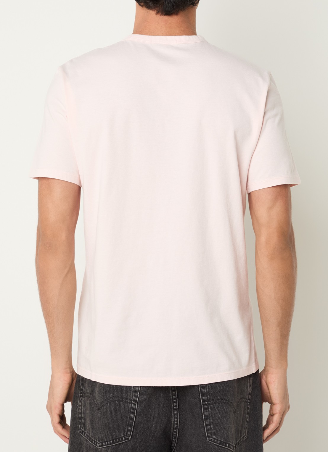 Levi's T-shirt met logo - achterkant 2 lichtroze