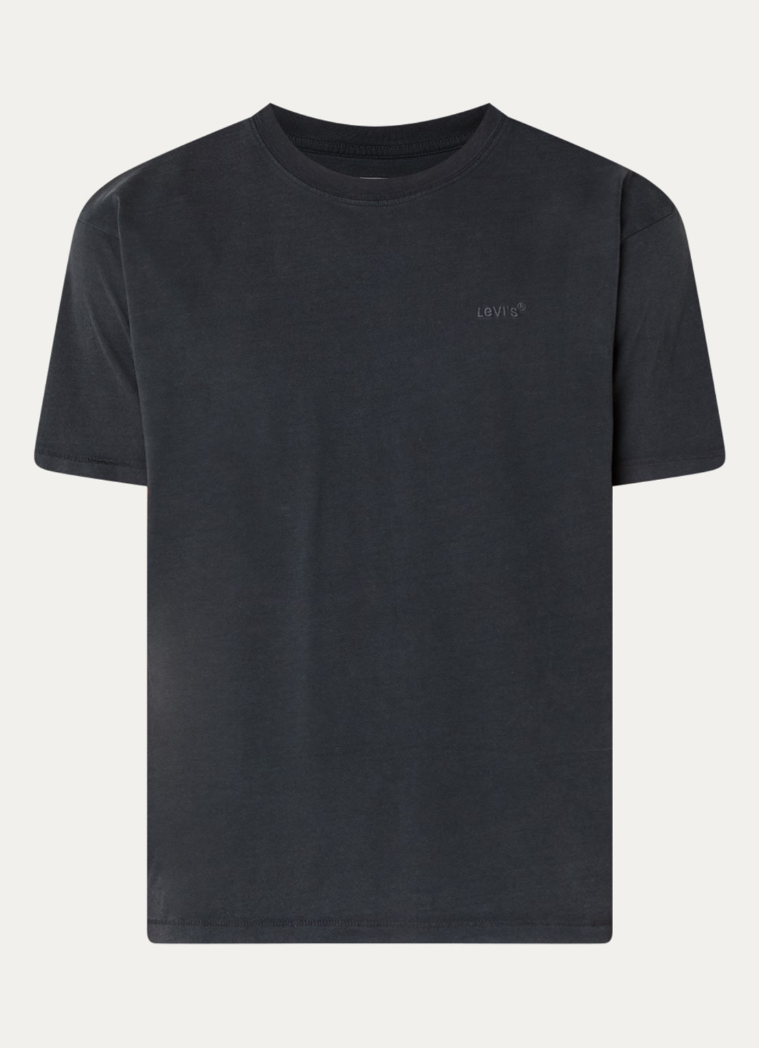 Levi's T-shirt met logo - voorkant 3 antraciet