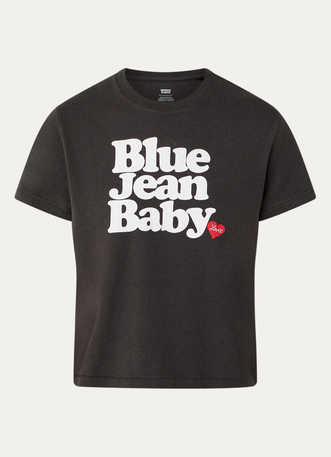Levi's T-shirt met print - voorkant 2 donkergroen