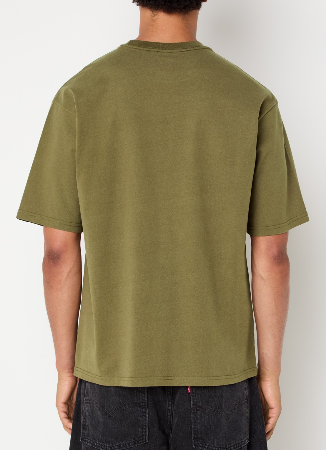 Levi's T-shirt met print - achterkant 3 mosgroen