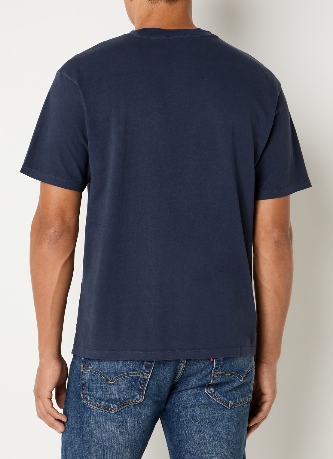 Levi's T-shirt met print - achterkant 4 donkerblauw