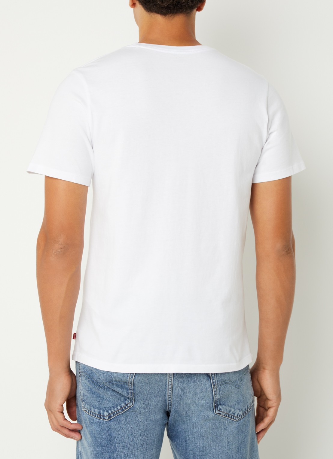 Levi's T-shirt met print - achterkant 4 wit