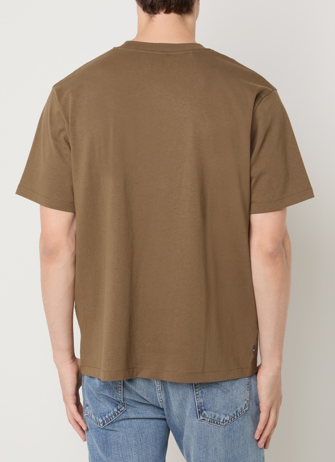 Levi's T-shirt met ronde hals - achterkant 2 lichtbruin