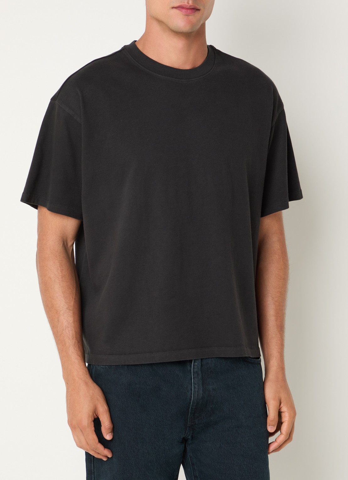 Levi's T-shirt met ronde hals - detail 2 zwart