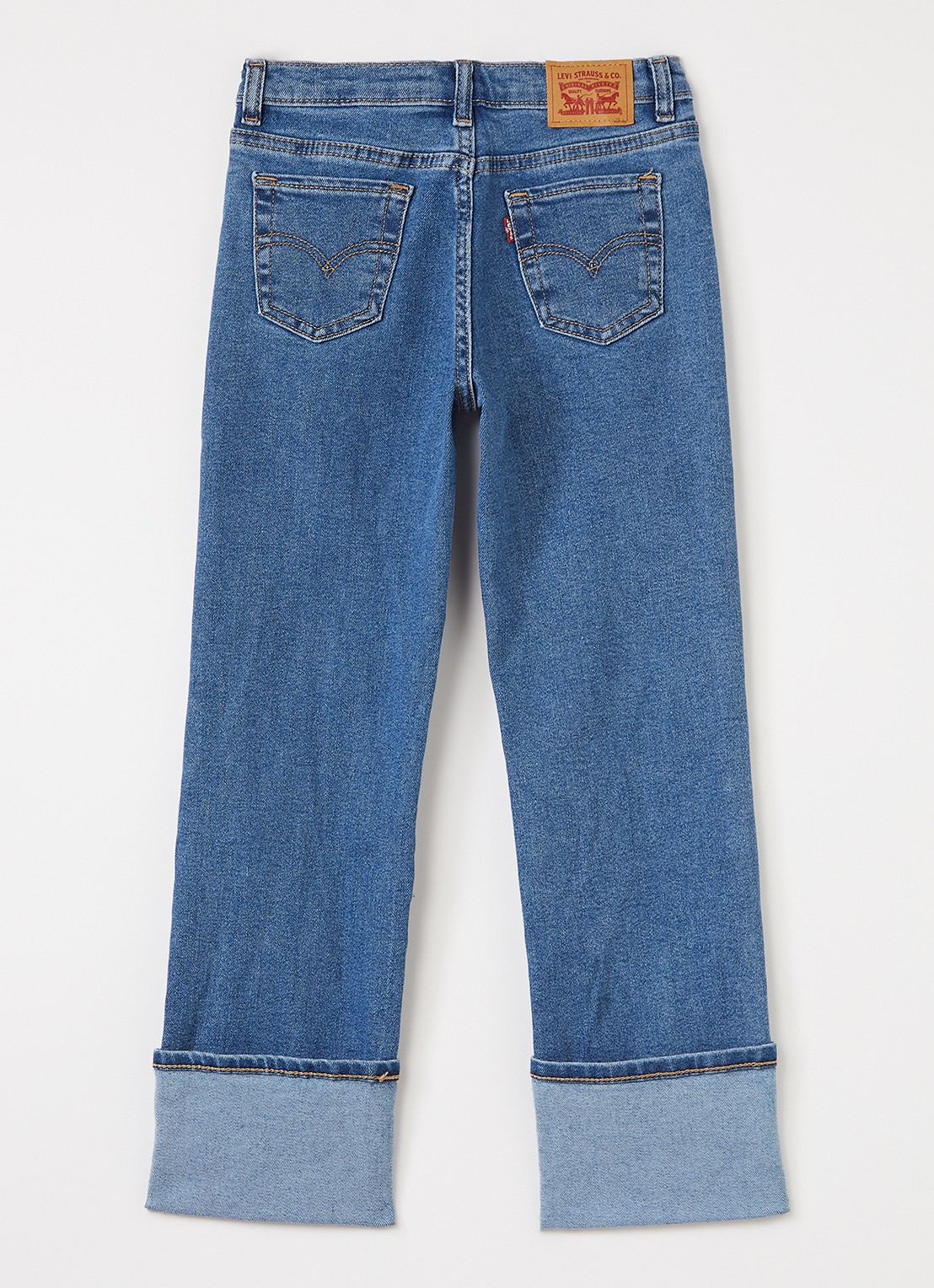 Levi's Tapered jeans met medium wassing - voorkant 3 indigo