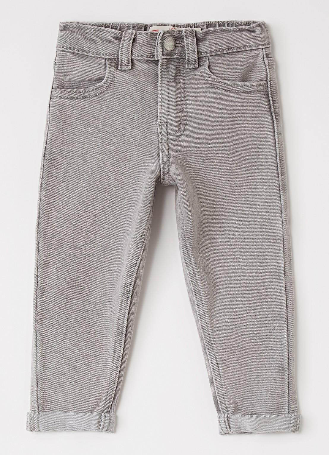 Levi's Tapered jeans met steekzakken - voorkant 2 grijs