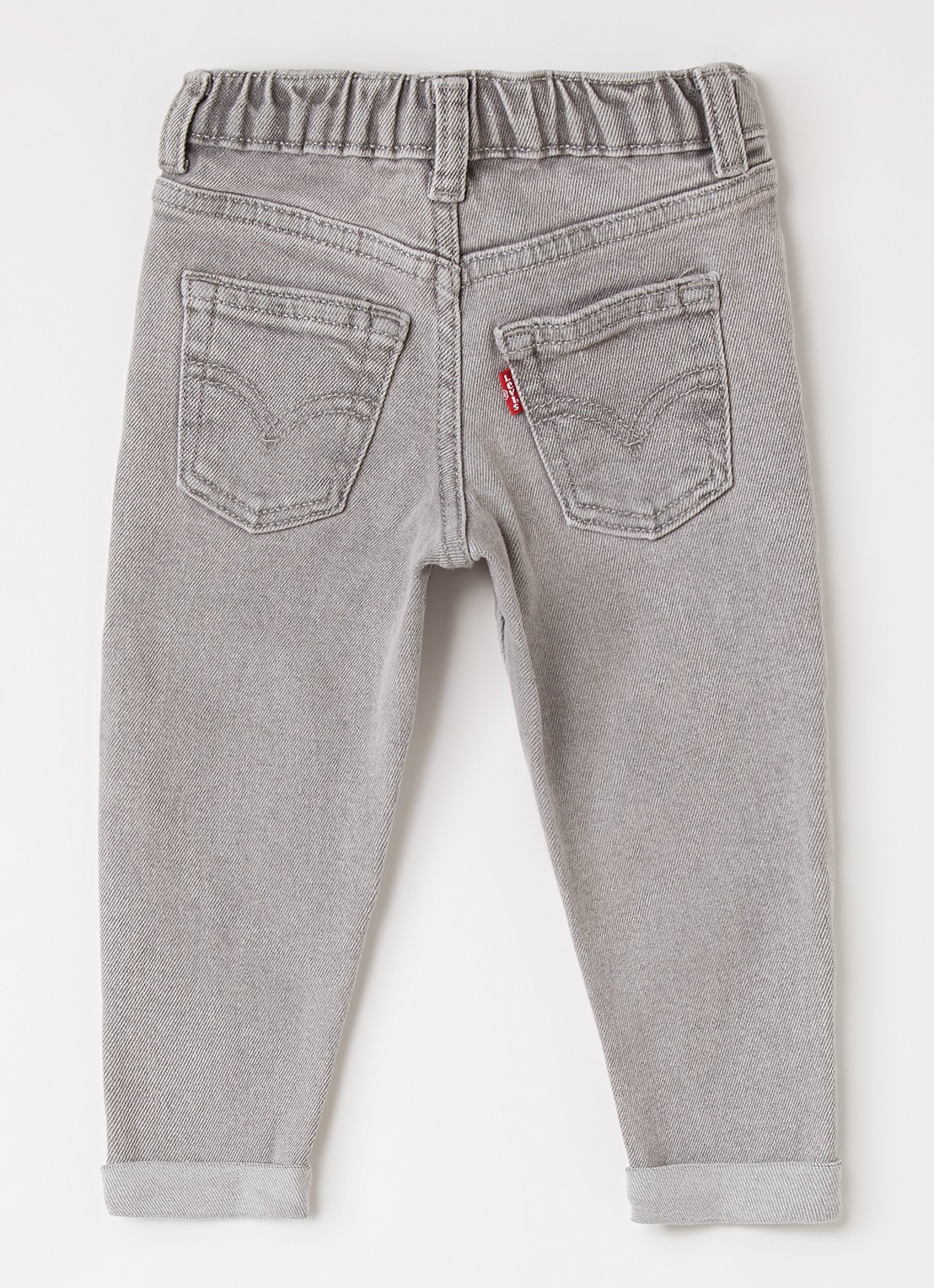 Levi's Tapered jeans met steekzakken - voorkant 3 grijs