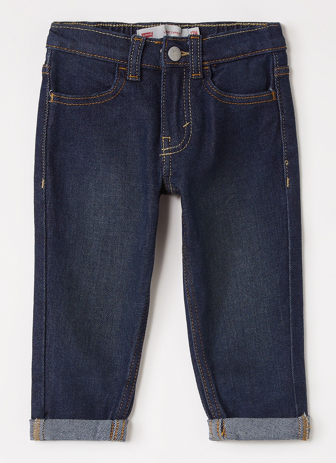 Levi's Tapered jeans met steekzakken - voorkant 2 indigo