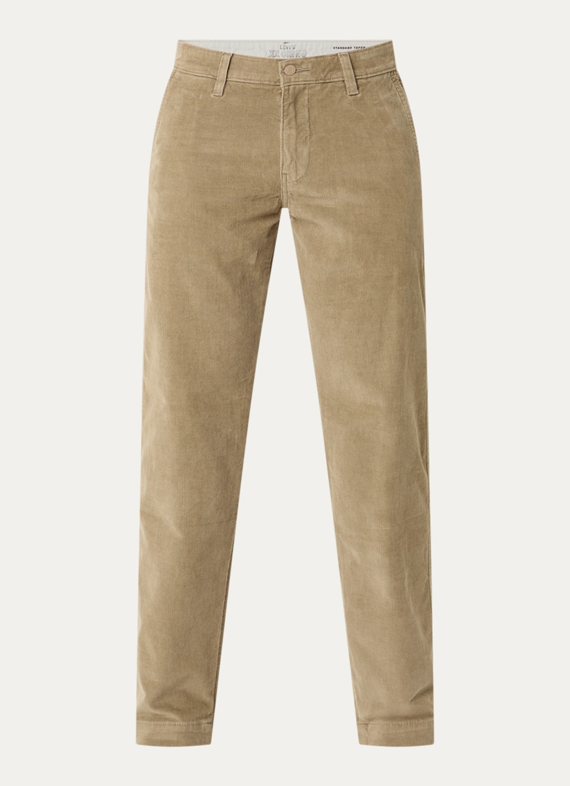 Levi's Timber straight fit chino met steekzakken - voorkant 4 khaki