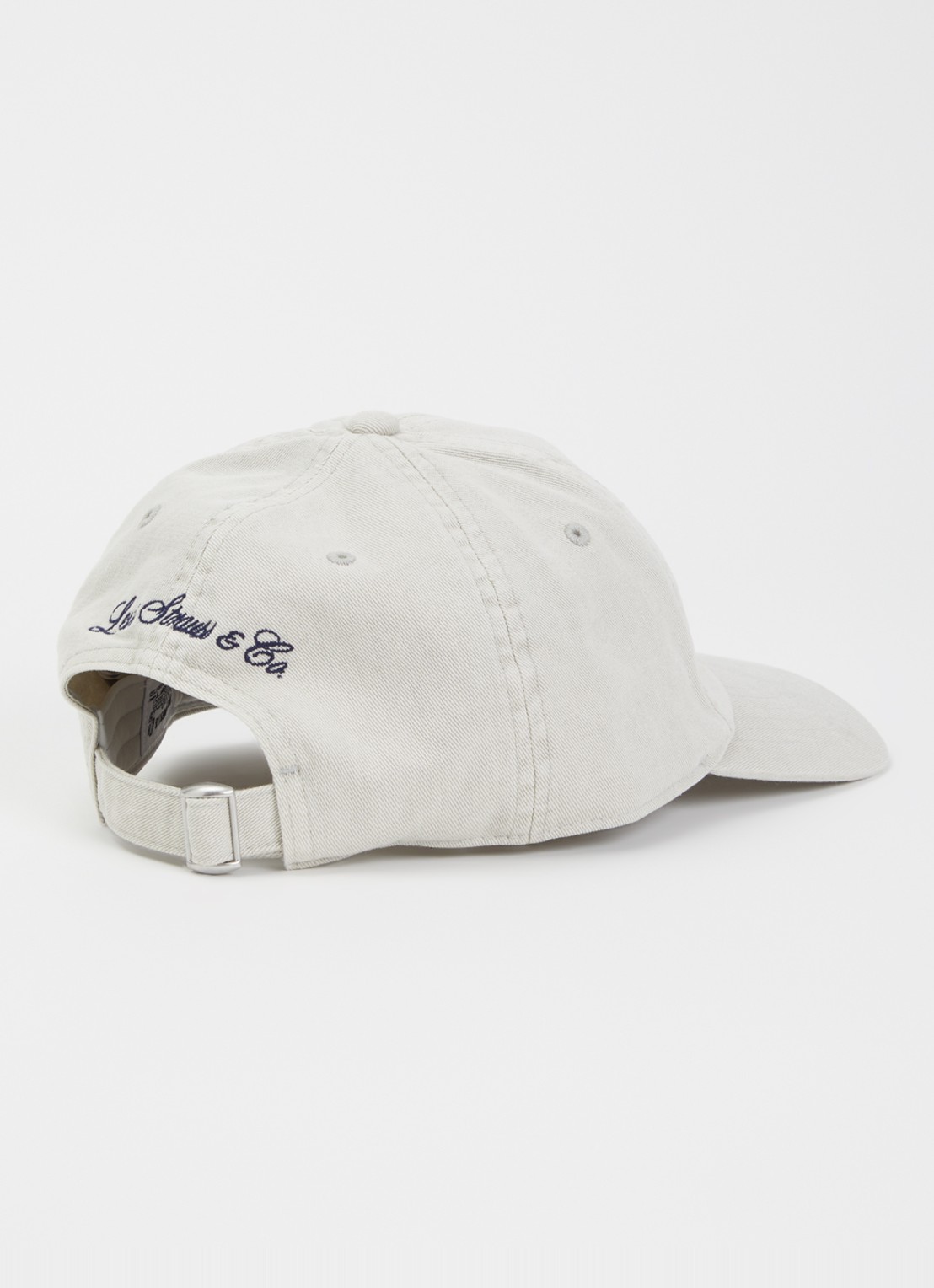 Levi's Varsity pet met logoborduring  - detail grijs