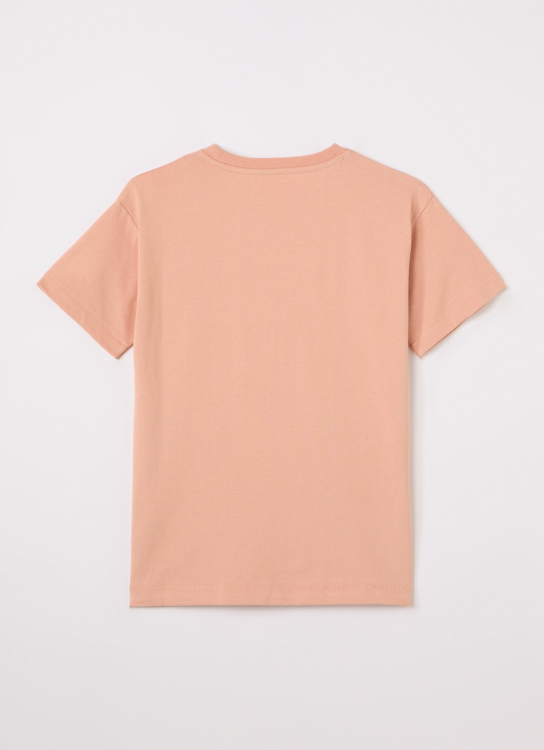 Levi's Vintage T-shirt met logoborduring - voorkant 2 oranje