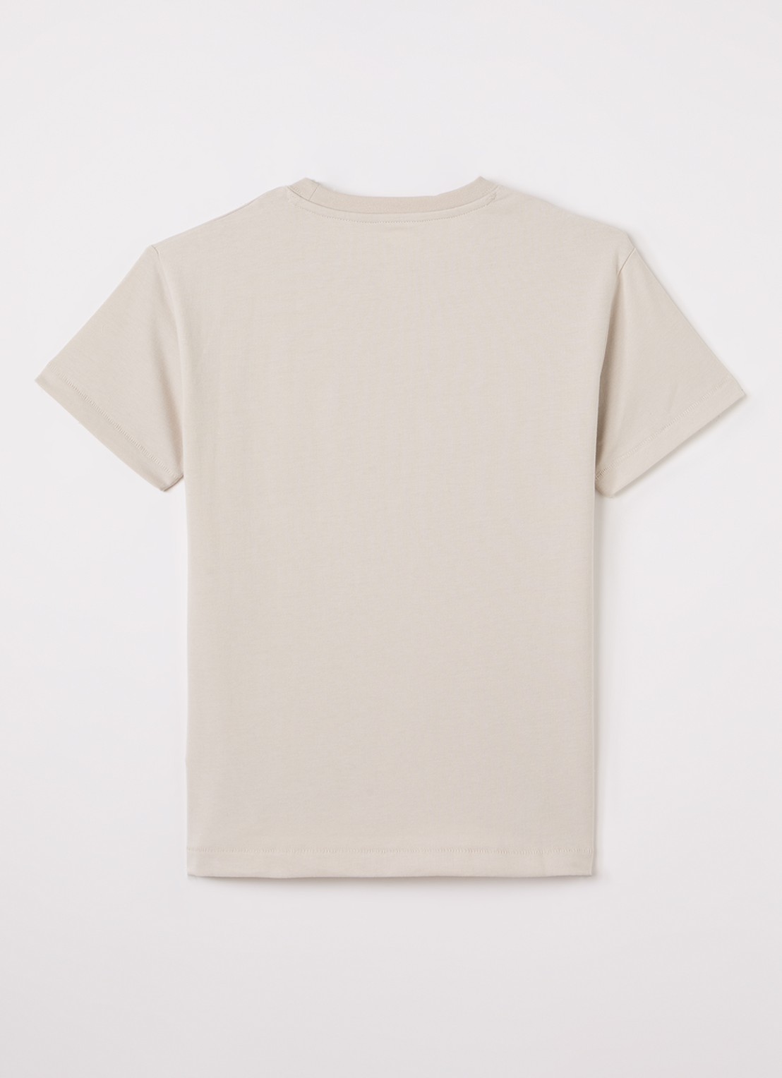 Levi's Vintage T-shirt met logoborduring - voorkant 2 beige