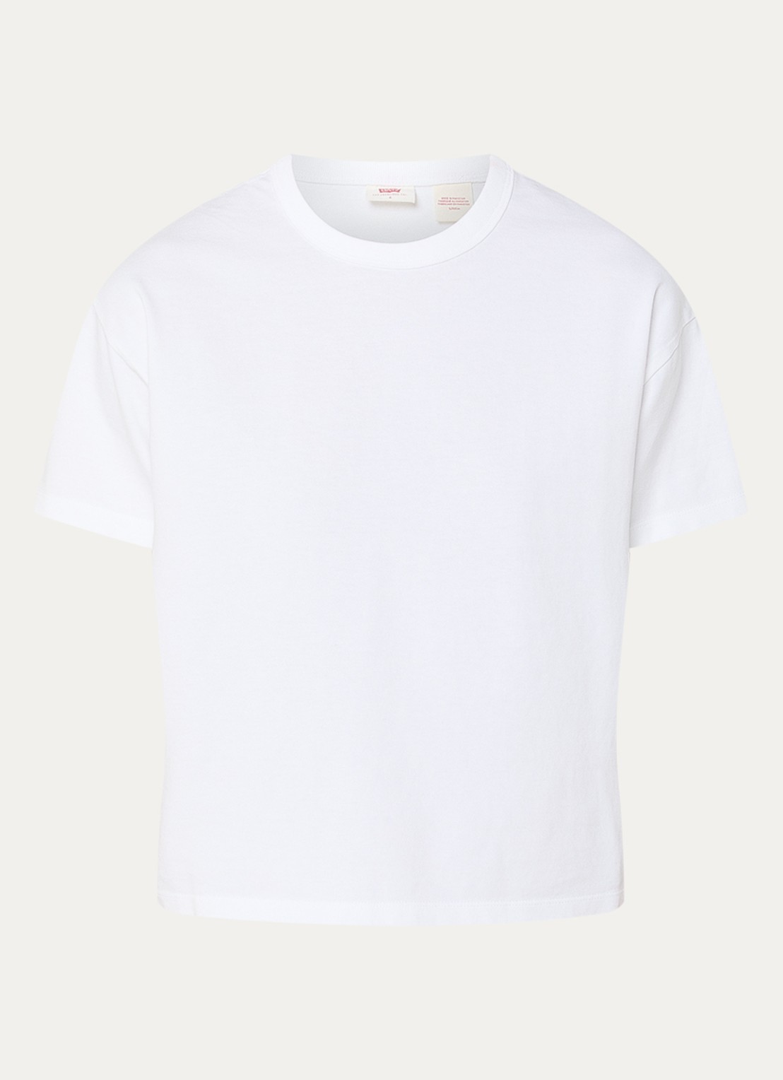 Levi's Vintage T-shirt met ronde hals - voorkant 2 wit