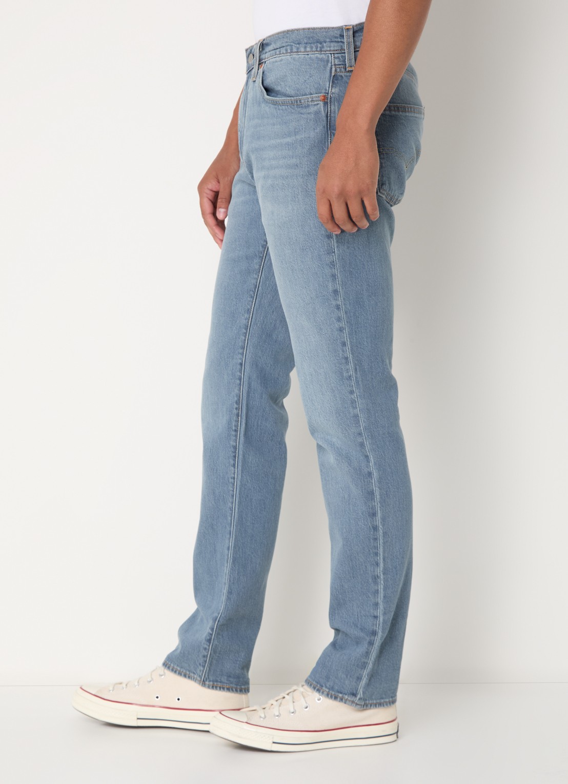 Levi's Why Not slim fit jeans met medium wassing - detail 4 indigo