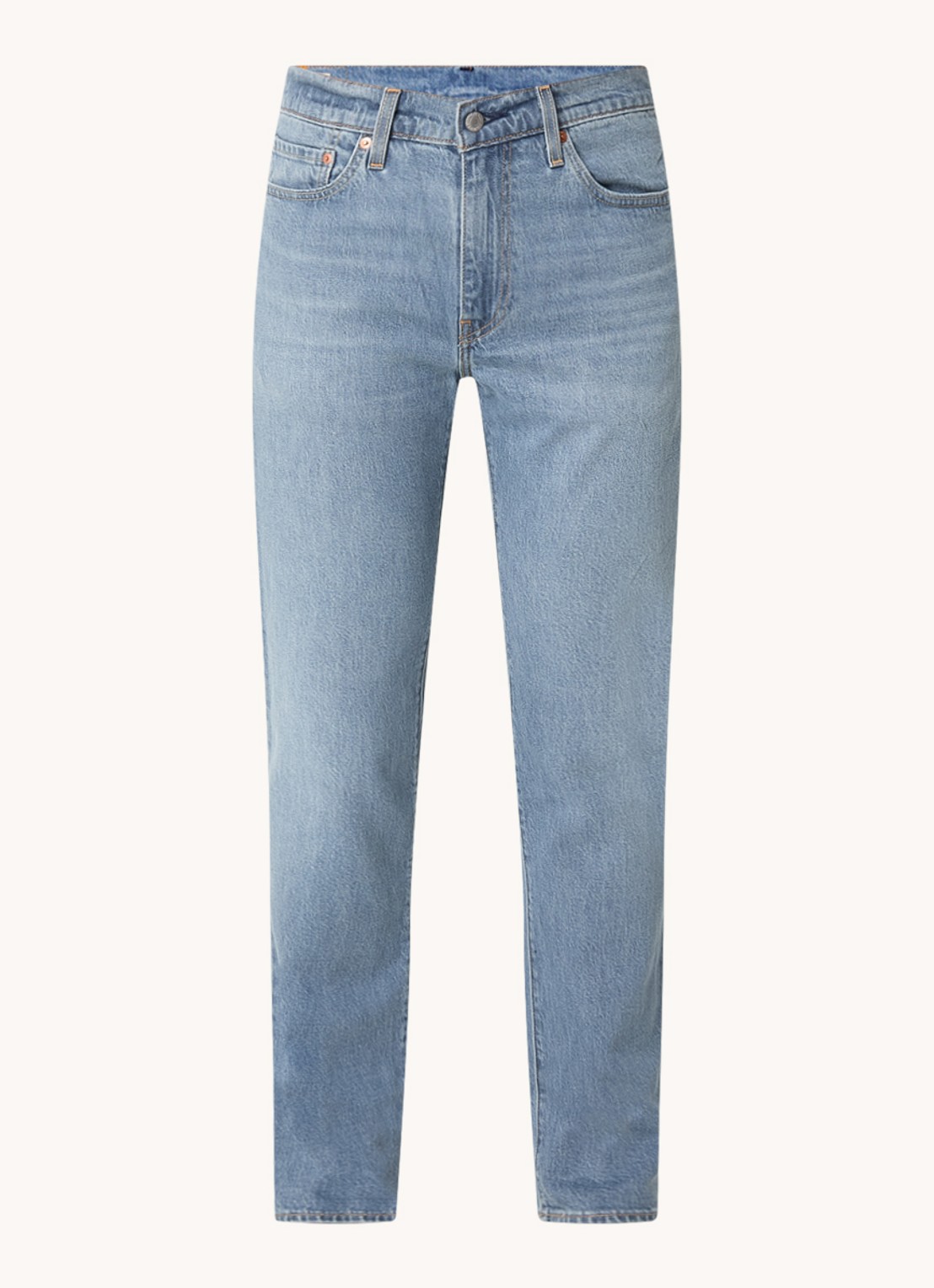Levi's Why Not slim fit jeans met medium wassing - voorkant indigo