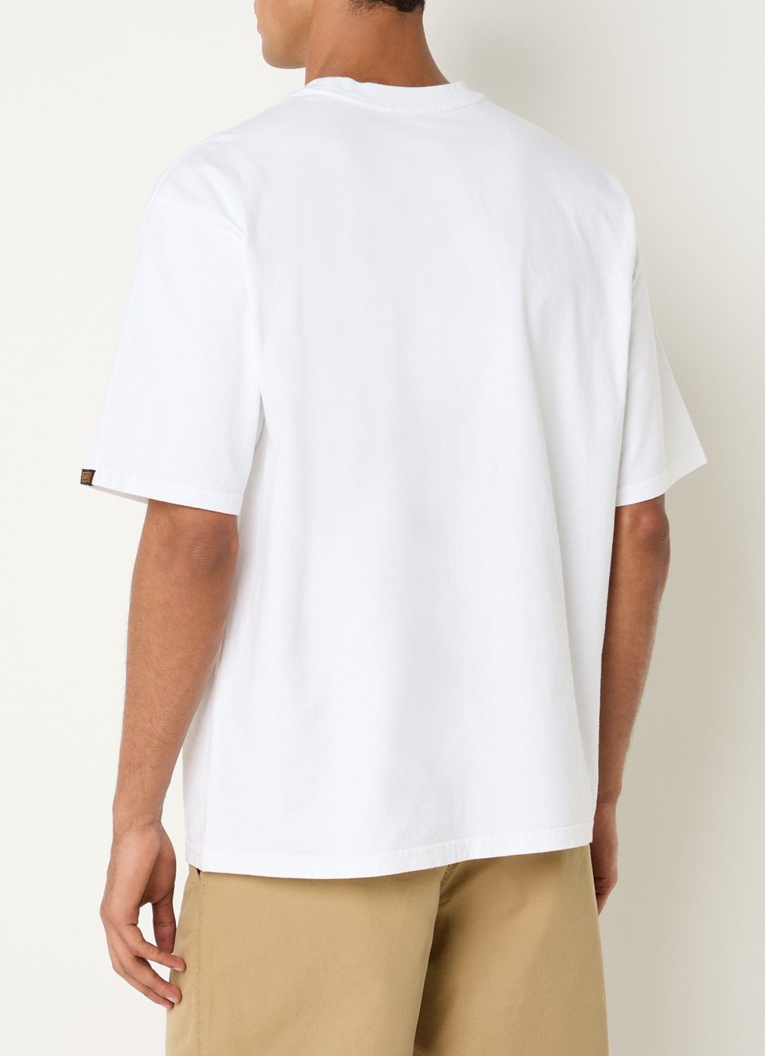Levi's Workwear T-shirt met print - achterkant 4 wit