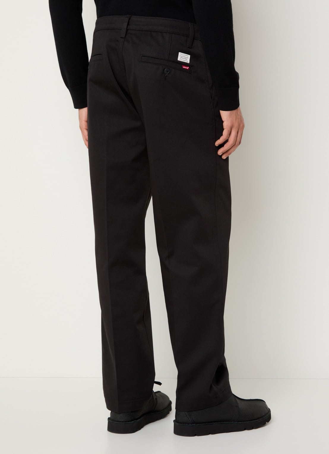 Levi's XX straight fit chino met steekzakken - achterkant 3 zwart