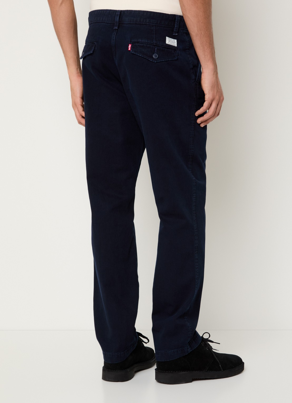 Levi's XX straight fit chino met steekzakken - achterkant 5 donkerblauw