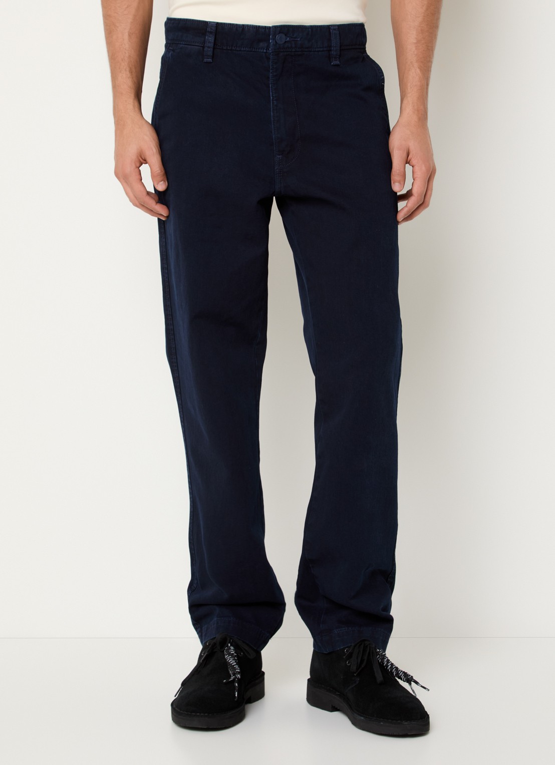 Levi's XX straight fit chino met steekzakken - detail 3 donkerblauw