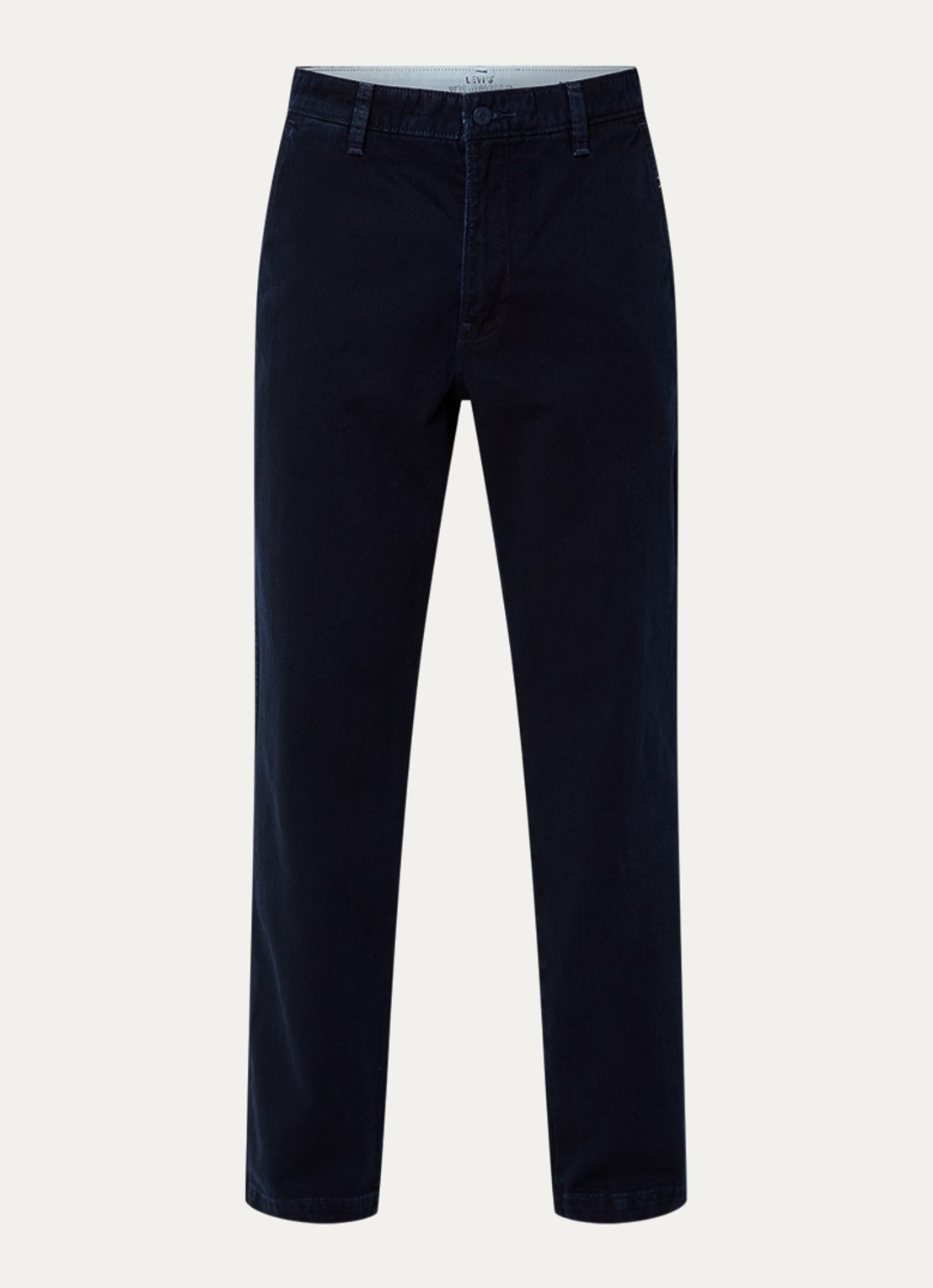 Levi's XX straight fit chino met steekzakken - voorkant donkerblauw