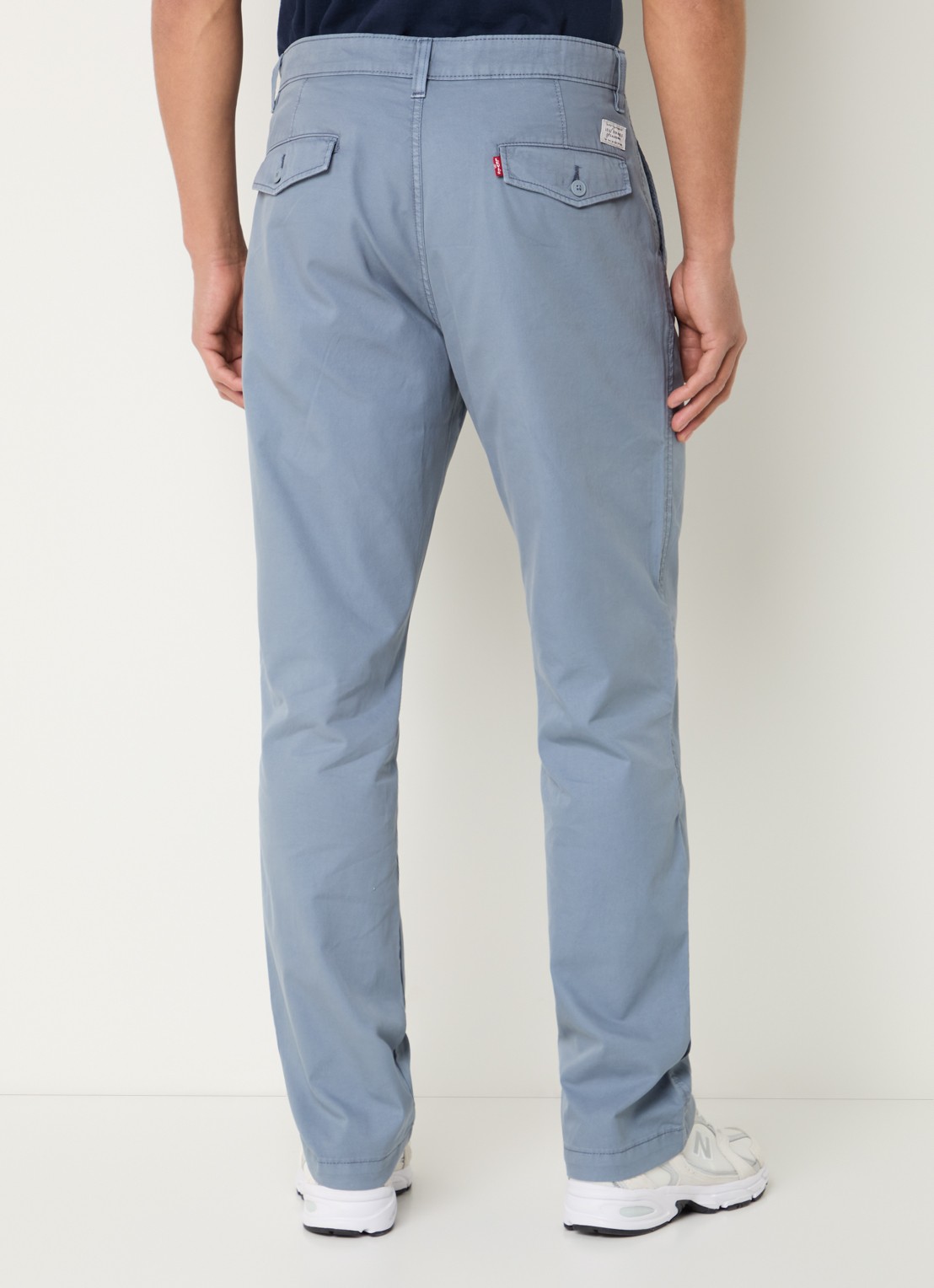 Levi's XX straight fit chino met steekzakken - achterkant 5 blauwgrijs