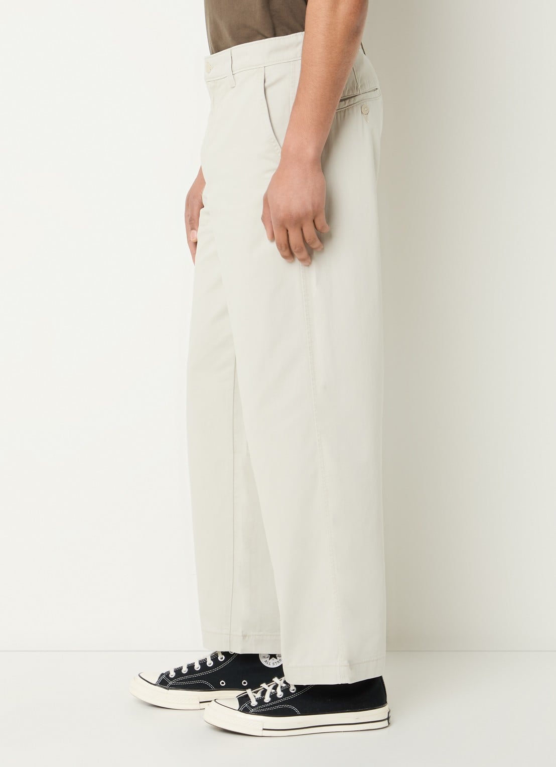 Levi's XX straight fit chino met steekzakken - detail 5 beige