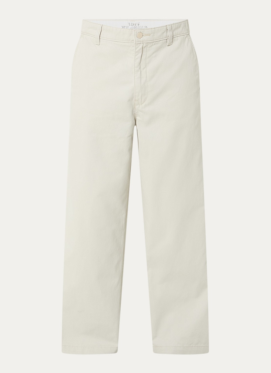 Levi's XX straight fit chino met steekzakken - voorkant 2 beige