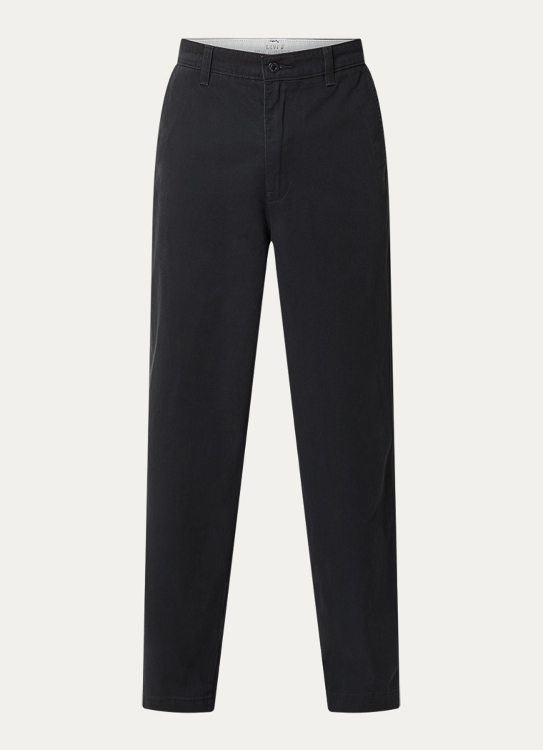 Levi's XX straight fit chino met steekzakken - voorkant 3 zwart
