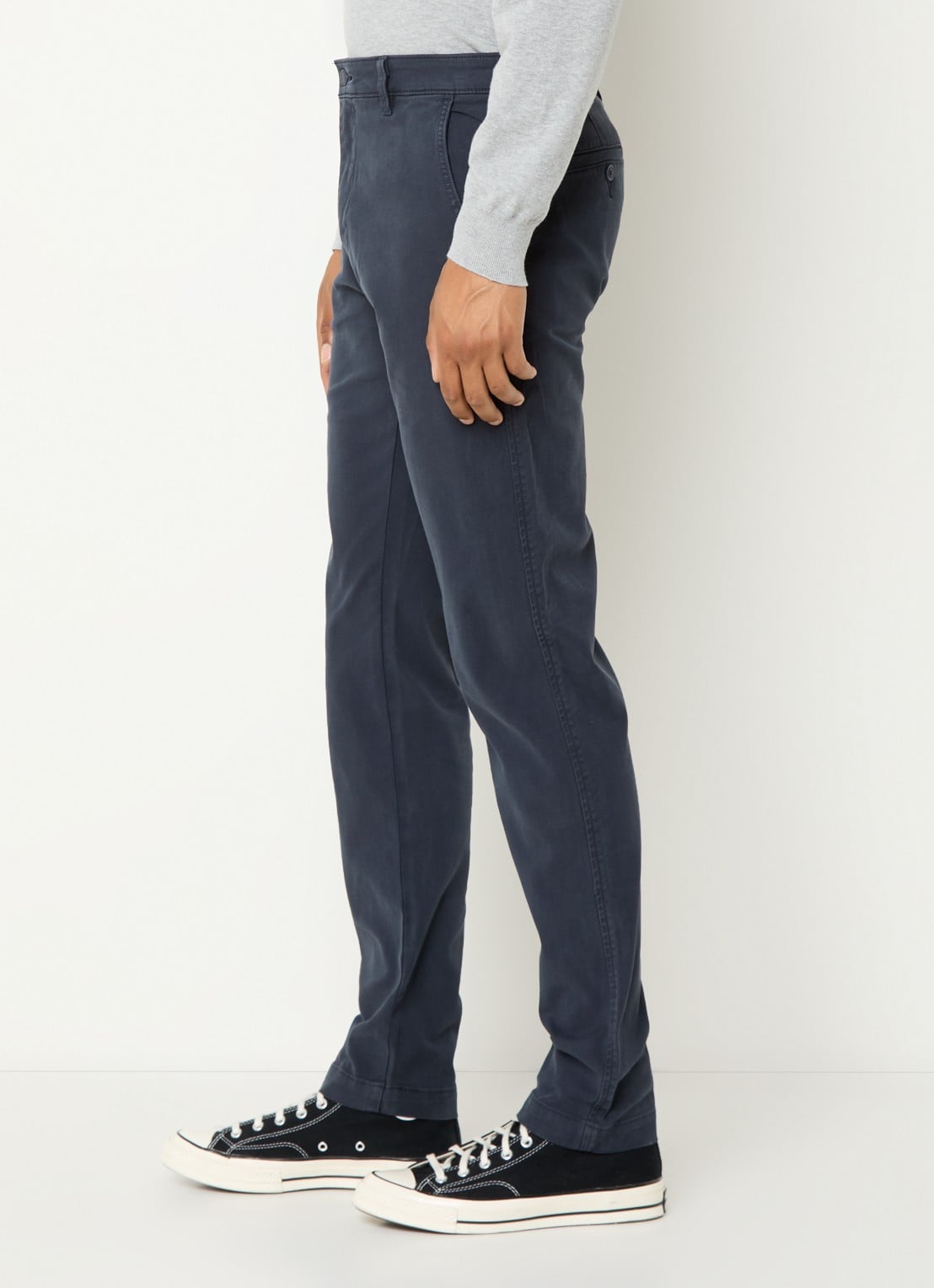 Levi's XX tapered fit chino met steekzakken - detail 7 donkerblauw