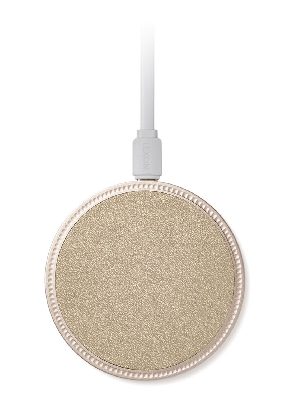 Lexon Powerup draadloze oplader - detail 3 goud